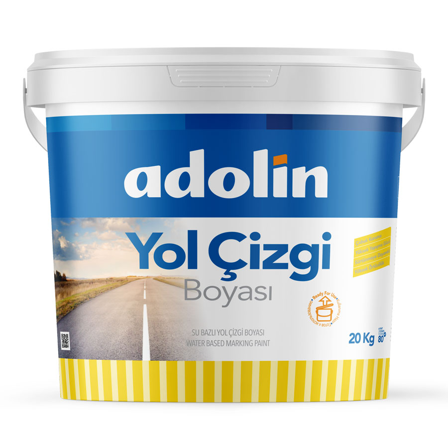 Su Bazlı Soğuk Yol Çizgi Boyası